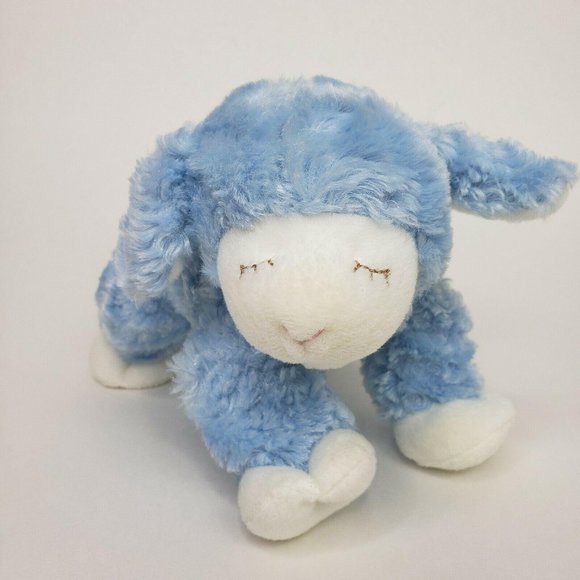 blue sheep stuffed animal
